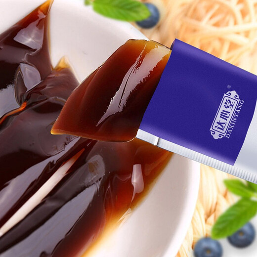 Da Xintang Sou Sou La Enzyme Jelly Probiótico Enzima de frutas y verduras en polvo Tiras de gelatina Reemplazo de comida Enzima de frutas al azar Productos de ciruela 150 g/caja Sou Sou La-Jalea de enzima con sabor a arándano