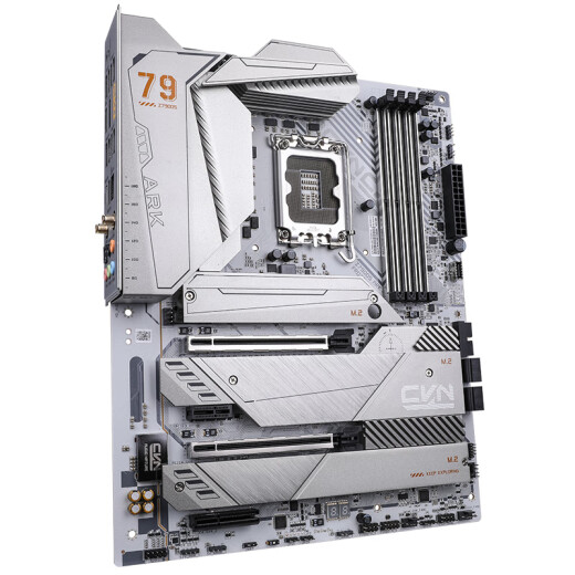 七彩虹（Colorful）英特尔（Intel）Z790搭酷睿13代/14代14900K/14700KF/14600KF/13600KF板u套装 Z790D5 ARK FROZEN 方舟 i9 1390