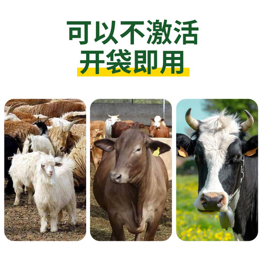 South China Qianmu (SOUTH RANCH) Straw starter, corn yellow storage, grass yellow storage, micro-silage silage, cattle and sheep feed silage crop starter, straw starter/500g/bag, buy 4 songs 1