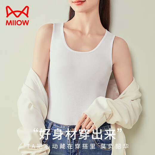 Кошачий мужчина (Miiow) подвеска для женщин в белом лето чистое хлопок 100% сексуальный красивый задний задний внутренний рубашка рубашка на улице