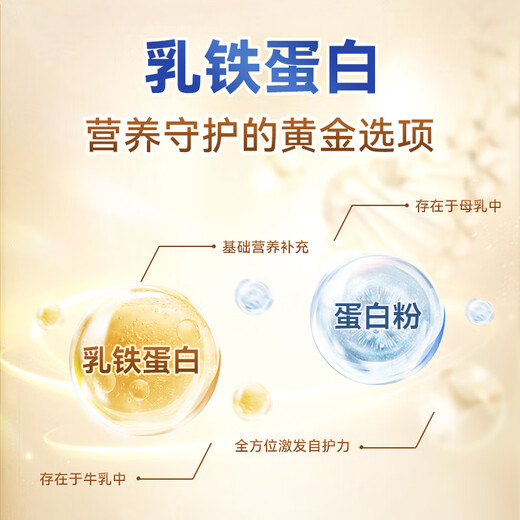 纽滋力(NUNATURE)乳铁蛋白+高含量免疫球蛋白婴幼儿童成人牛初乳蛋白粉 进口高乳铁蛋白版【3罐8折 每罐214.4元】