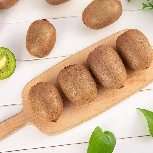Jingxiansheng Shaanxi Cuixiang Kiwi Fruit 16-18 pieces, single fruit about 80-110g, fresh fruit gift box
