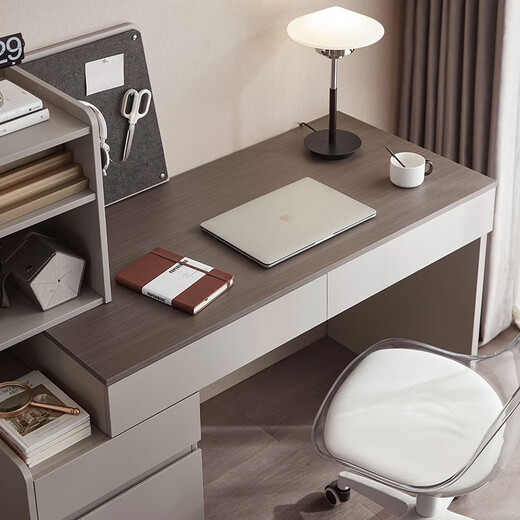 Lin's Home Schreibtisch Studie Schreibtisch Computer Schreibtisch Teleskop Schreibtisch Bücherregal integrierter Schlafzimmer Make -up Schreibtisch Büro Schreibtisch OV1V Dusk Ins Wind Desk