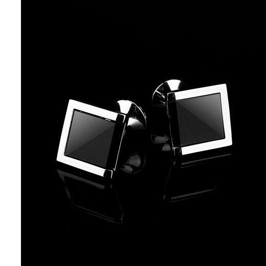 RORONOA 袖扣法式衬衫扣钉优雅袖商务休闲百搭男士袖口钉礼盒装【好物】 KF012