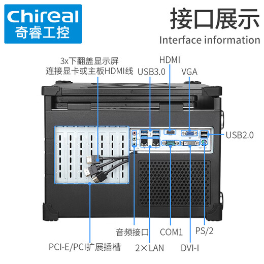 Chireal B43 COUVERTURE COURT DE REFORME RENFORT RENFORT PORTABLE À TROIS ÉCRANS