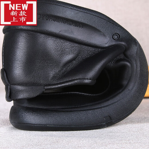 Duoxian Duoxuan Shoes extra de gran tamaño para hombres 46-47-48 zapatos de cuero de cuero de vaca zapatos de cuero casuales de gran tamaño para hombres zapatos para hombres de masa suave (negro) 3892 Lace-up 43