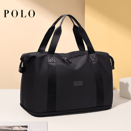 POLO travel bag men's expandable travel storage bag fitness bag short-distance lightweight handbag women's portable luggage bag