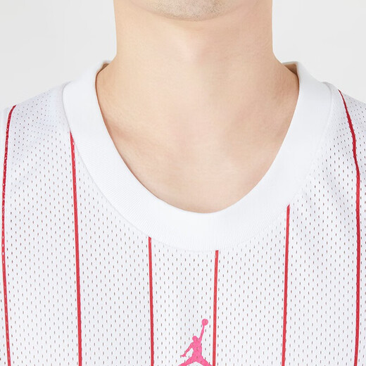 Nike (Nike) Jersey Herren 2025 Sommer New Jordan Striped Sportswear Mesh Fitness Training bequemer und atmungsaktives DM1381-100 M