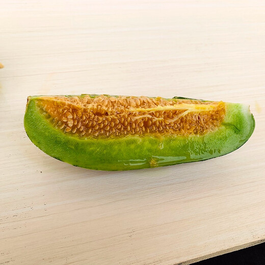 Zhongke Maohua melon and fruit seeds Bomei 91 melon seeds flower skin green flesh peel high toughness Boyang series 91 type resistant to transportation Bomei 91 500 capsules/bag large-scale planting