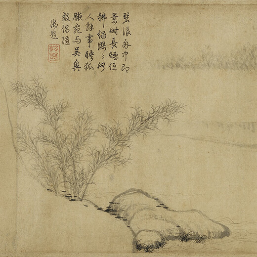 Yuan -Pipelines und Regencong Bambus Bilder Alte Landschaftsmalerei Schriftrollen von literarischen Gemälden Replik Antike Gemälde hängende Gemälde Yuan Pipelines und Regen Cong Bambusbilder 30x140cm12799 Spezial Reispapier (besprüht) Mikrosprühes Mal Herz ein Stück Papier (bespätet ohne montieren))