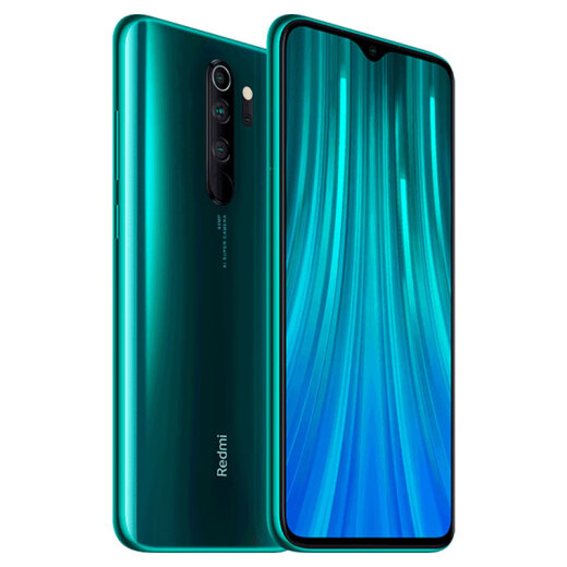 RedmiNote8Pro64 million full scene four-camera liquid-cooled gaming core 4500mAh long battery life NFC18W fast charging infrared remote control 6GB+64GB ice jade gaming smartphone Xiaomi Redmi