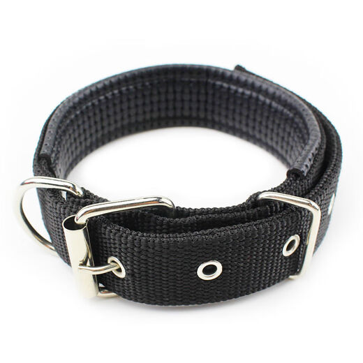 Hui Chong Er Dog Harness Dog Collar Pet Leash Accessories Separate Harness Collar Neck Collar Vest Single Harness Black Please drop down to select size S (approximately 5-12-Jin Jin is equal to 0.5 kg)