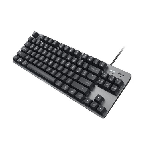 
Logitech K835 wired mechanical keyboard Gaming office business peripherals TTC axis 84 keys Black Blue axis