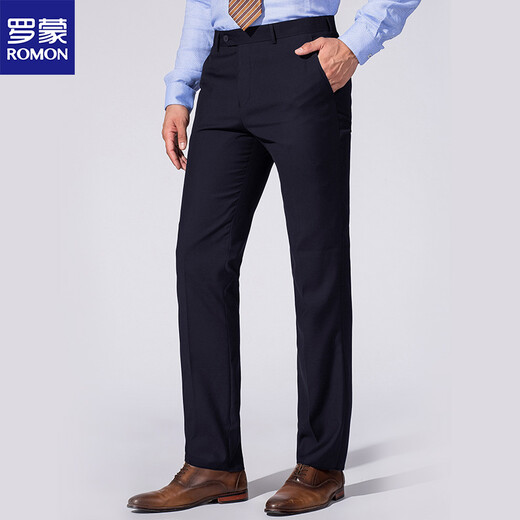 ROMON (ROMON) suit men's Korean style fashionable slim suit dress 6S88005 Navy 48A