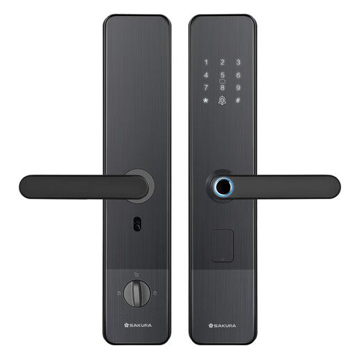 
Sakura (yinghua) 6622 smart door lock fingerprint lock household security door electronic password entry door DZ-6622 (offline fingerprint lock)
