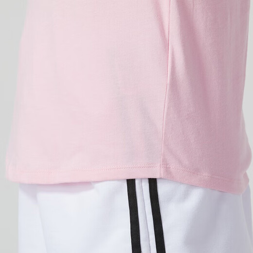 耐克（NIKE）短袖女T恤2025年夏季透气健身训练圆领休闲宽松运动服DX7907-536 DX7907-691/粉色 S 155/80