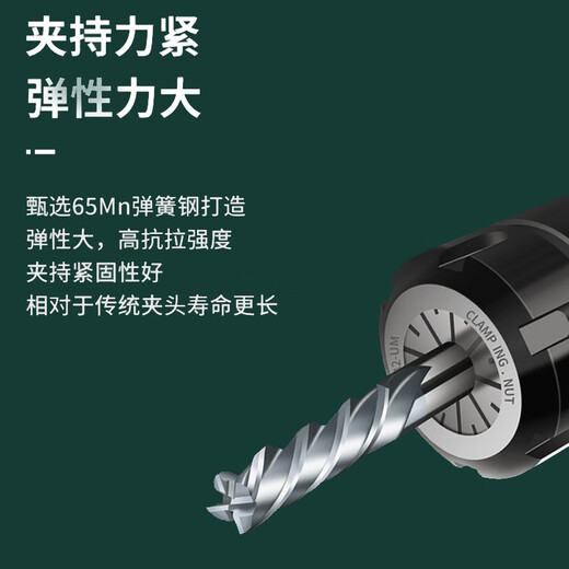 Mitzi ER16 collet 1.0-10.0 high precision 0.008 CNC spring chuck engraving machine tool handle clamp chuck ER16-6.0 1 piece