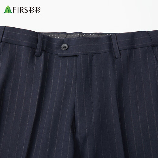 Shanshan suit men's slim professional formal suit business casual striped groom's wedding dress men's clothing