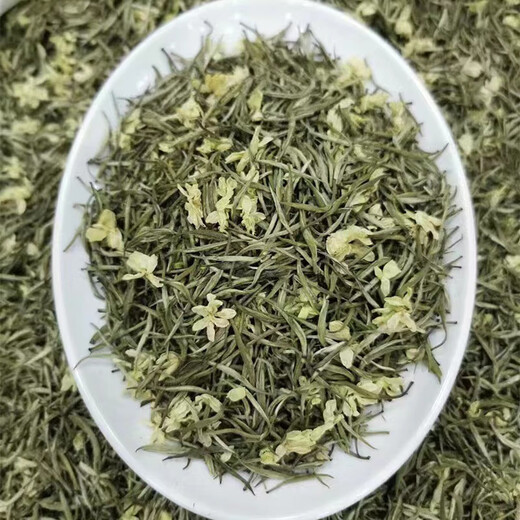 Huachun 2024 new tea Jasmine Silver Needle Jasmine tea Guizhou green tea scented tea Jasmine Maojian nectar small quantity wholesale Jasmine Maojian one bag 250g
