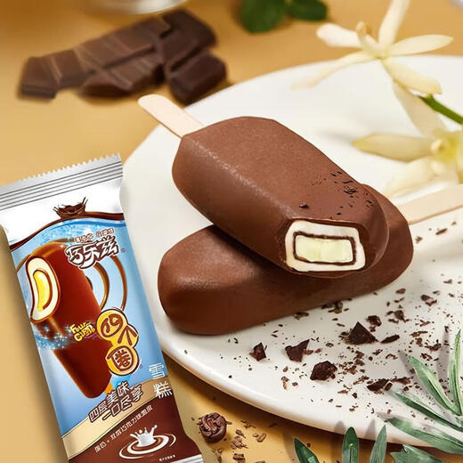 Yili (YILI) 30 pieces Yili Qiaolezi ice cream crispy stick Qiaolian fruity milk stick crispy ice cream ice cream cold drink wholesale Qiailezi four circles 30 pieces