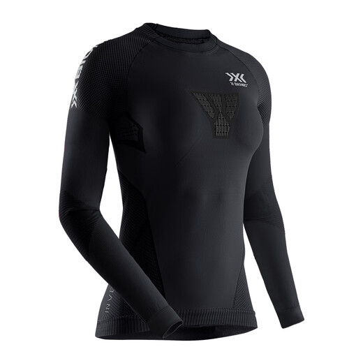 XBIONIC Speed Running 4.0 Women's Sports Running Long Sleeve Top INVENT 4.0 RUNNING SHIRT Black M