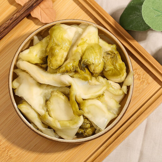新未新味观音菜脆嫩儿菜芥菜拌饭菜娃娃菜儿童泡菜酸甜爽口下饭淡榨菜 1050g观音菜X1瓶