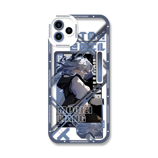 
Nightmare Age of Dawn Wanqi Zilang transparent phone case is suitable for Apple 15 Huawei mate60vivo Q17081 -- Angel eye transparent shell Huawei other models