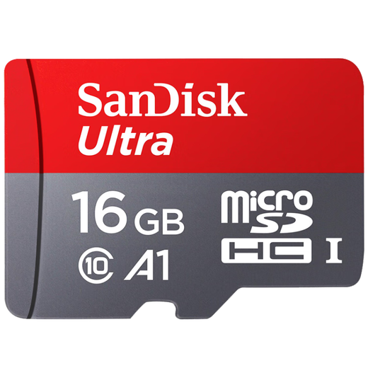 闪迪（SanDisk）16GB TF（MicroSD）内存卡 A1 C10 至尊高速移动版存储卡 读速98MB/s 手机平板游戏机内存卡