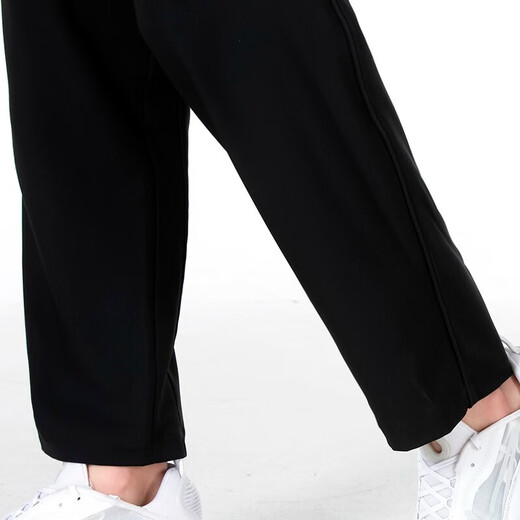 Nike Men's's's's's's's's, Spring and Summer Training Training Stand Collar veste veste pantalon droit tissé Breatchable Casual Colters DM6627-010 / Single Layer / Bottom Office L / suggéré 130-150jin [Jin est égal à 0,5 kg]