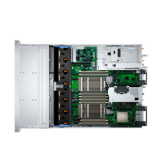 戴尔（DELL） PowerEdge R760XS 2U机架式服务器主机 存储虚拟化数据库服务器 2颗金牌6442Y 48核2.6G丨双电 128G丨3*1.92T企业级丨H755