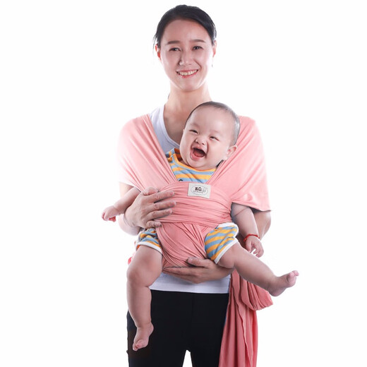 paparhein宝宝背带婴儿背巾多功能新生儿初生背袋西尔斯横抱式弹力背巾 深麻灰色