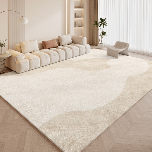 Sala de estar de alfombra ClcEy 2024 Nuevo estilo de sofá estilo crema lavado gratis y luz borrable de lujo de lujo gran área impermeable ji jihe-15938 300*400cm (adecuado para personalización de sofá en forma de U