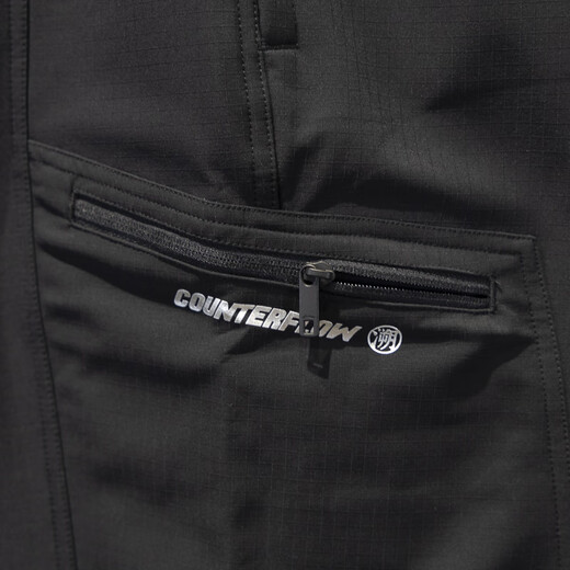 Li Ning CF traceable sports pants men's 2024 winter plus velvet warm water-proof loose straight trousers AYKU723 AYKU723-4 black M