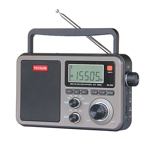 Tecsun RP-309 Portable DSP Digital Demodulation Radio Bluetooth TF Card U Disk Playback Desktop Elderly Rechargeable Standard + Charger