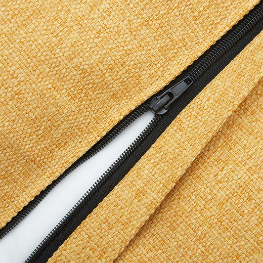 MUJI bean bag sofa with detachable cover, lazy sofa, single sofa, reading corner sofa, one person living room, new product, yellow, length 70.5*width 74*height 70cm