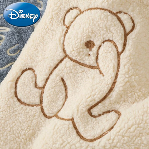 Disney Baby Fur Plush Jacket Новая зимняя одежда для мальчиков и девочек Осень и зимние утолщенные хлопчатобумажные куртки для хлопчатобумажных курток для детей теплые вершины Модный верблюдный свитер [Добавленный бархат] 73