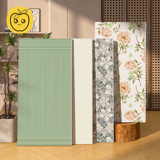 Apple Elf 600x1200 French retro wall skirt ceramic tiles bathroom floral tiles cream kitchen wall tiles balcony floor tiles antique tiles H12001 infinite joint pattern 600*1200