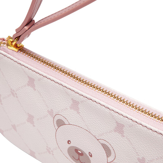 OSHINA Long billetera Damas 2022 NUEVA Estudiante Clutch coreano coreano Bolsa de monedas de monedas de tarjeta de niña Linda 719 Rosa juguetón