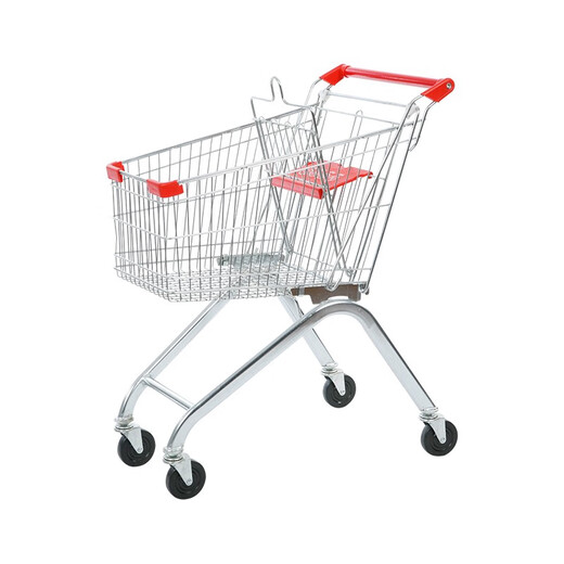 Boelter Supermarket Shopping Cart Shopping Cart Mall Store Large Purchasing Cart Grocery Cart Home Convenience Store Tally Cart 100L High Configuration