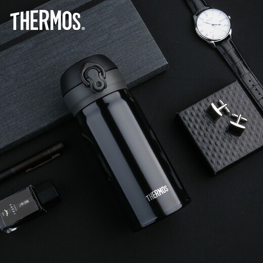 THERMOS imported cold insulation cup stainless steel water cup for men and women couples children JNL-354 series JNL-354-PBK-Pearl black