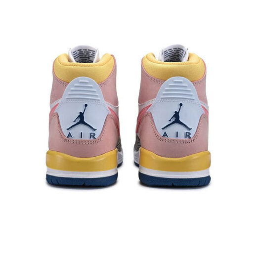 Nike (Nike) Chaussures officielles des navires de navire Air Jordan (GS) AJ312 Cherry Blossom Pink Women's Women's Casual High-Top Basketball Chaussures FD9909-161 36 225 mm