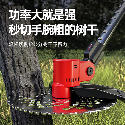 Yinlongdao (YINLONGDAO) Yinlongdao electric lawn mower rechargeable small household lithium battery mower mower tool trimmer removal [Gear transmission] 9-inch brushless digital display model 15281