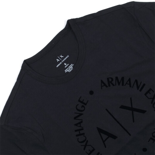 Футболка Armani/Axe Men's Fashionable Canual с короткой рукавом с коротким рукавом 8nztcd z8h4z красный