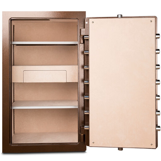 All-purpose safe, household password box, 98CM office national standard safe, fireproof, anti-theft, anti-removal, jewelry and antique collection safe, large all-steel bedside table vault B-9858