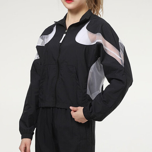 
Nike (NIKE) women's jacket 2025 summer new running sportswear fashion versatile and comfortable casual jacket CZ8801-695 CZ8285-010 S