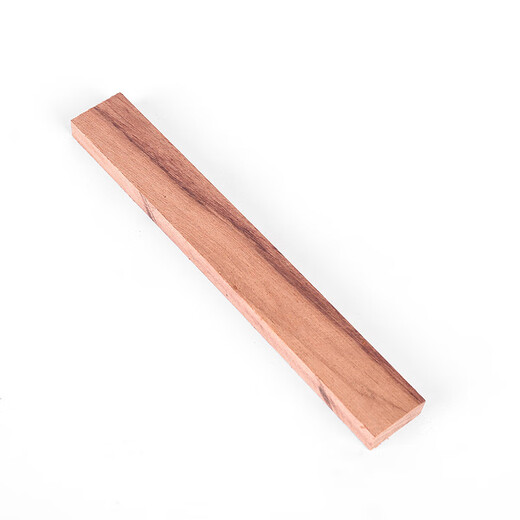 Qianbaolai peach wood hairpin material handmade mahogany small material wooden hairpin mahogany corner material carving material rosewood wood DIY hairpin red pear length 18cm width 2.5cm thickness 1cm