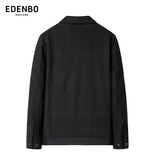 Attenborough Edenbo Herbst und Winter Business Strick Jacke geprüft Woll Casual Jacket M. schwarze 185/100a