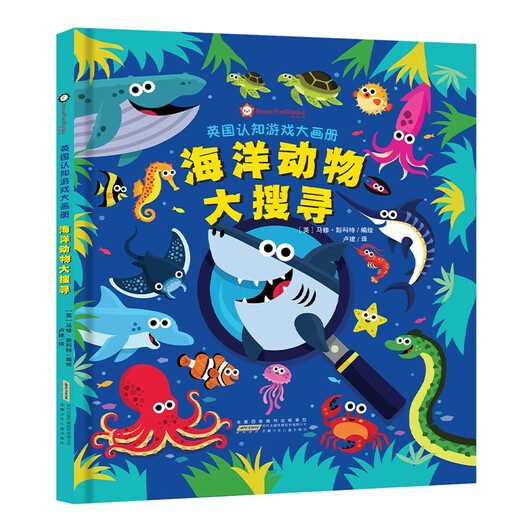 好好玩童书 英国认知游戏大画册（全4册）早教益智亲子启蒙绘本 儿童逻辑思维训练书籍 