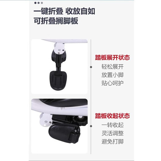 BAOLEJUN children's tricycle bicycle baby stroller infant stroller child 1-3-6 years old with guardrail carport white gray two-way promotion music + safety belt