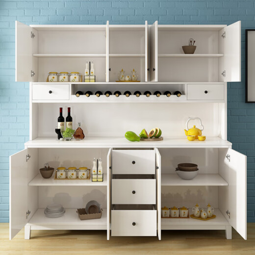 ANERYA sideboard modern simple multi-functional white wine cabinet large capacity kitchen cupboard living room storage tea cabinet